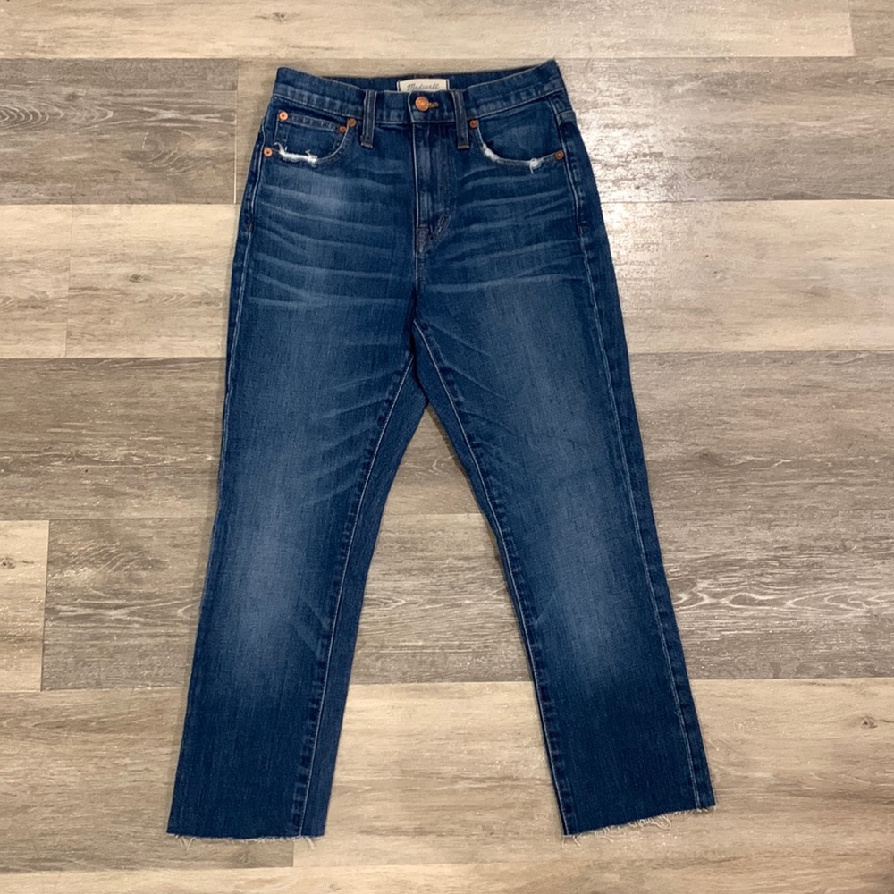 Madewell high-rise slim boyjean size 23